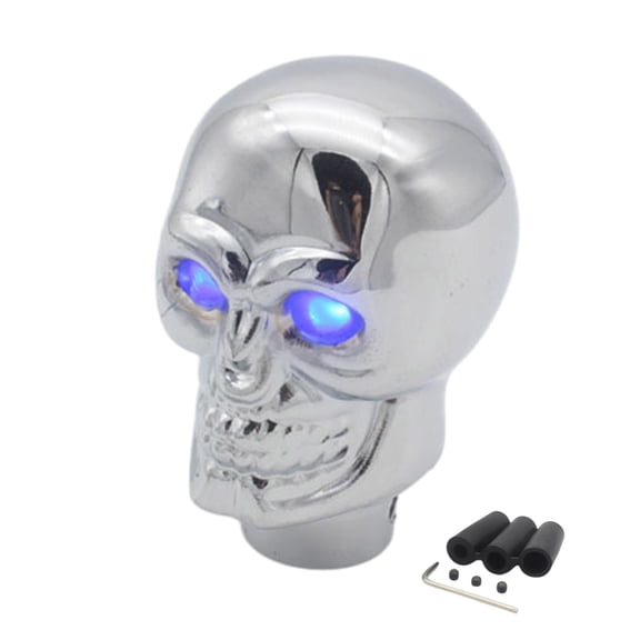 Car Interior Skull Shape Gear Shifts Knob for Manual Transmission Eye Catching Skull Manual Shifts Knob Auto Gear Lever