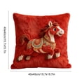 thumbnail image 3 of Fundas de almohada decorativas cuadradas de 45 x 45 cm con cremallera oculta | Fundas de cojín de tela suave para sala de estar, sofá y dormitorio, 3 of 7