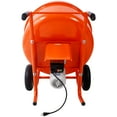 thumbnail image 4 of Portable Electric Concrete Mixer Cement Mixing Barrow Machine Mixing Mortar Handle with Wheel, 4 of 11