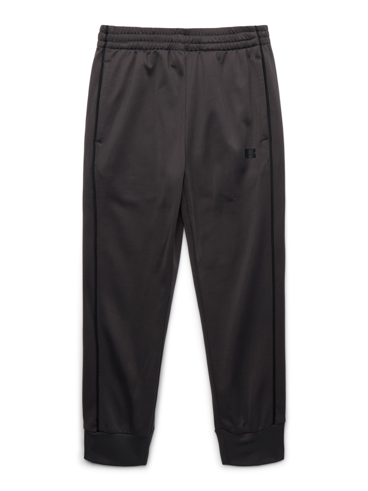 Russell Athletic Boy's Pull-On Tricot Jogger Pants, 2-Pack, Sizes