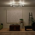 thumbnail image 5 of 52602PN Kichler Lighting Ocala - 6 Light Flush Mount-12.5 Inches Tall and 24.25 Inches Wide-Polished Nickel Finish, 5 of 9