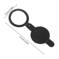 thumbnail image 2 of Black Copper Door Viewer Covers for Home Security 4Pcs Peephole Privacy Shields, 2 of 5