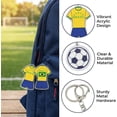 thumbnail image 4 of Yanonmyfd World Cup Keychain, 2026 World Cup Merchandise, 2 pcs for Football Enthusiasts, Team Pride Accessory with Keychains,Green, 4 of 10