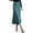 Lake Blue, variant on Womens Spring Summer Long Satin Skirt Silk Elegant High Waist Cocktail Party Wedding Flowy A-Line Midi Skirts