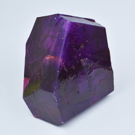 Natural Purple Sapphire Rough 555 Ct Uncut CERTIFIED Loose Gemstone Gift for Her