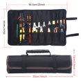 thumbnail image 4 of tredstone Oxford Cloth Waterproof Wrench Storage Bag Multi-functional Tools Organizer Folding Pocket Accessory for Professional Working Blue, 4 of 8