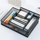 thumbnail image 4 of Contenedores de almacenamiento de plástico para la organización del armario | Caja plegable apilable con puerta frontal abierta | Contenedores de almacenamiento de plástico negro para el dormitorio, 4 of 6