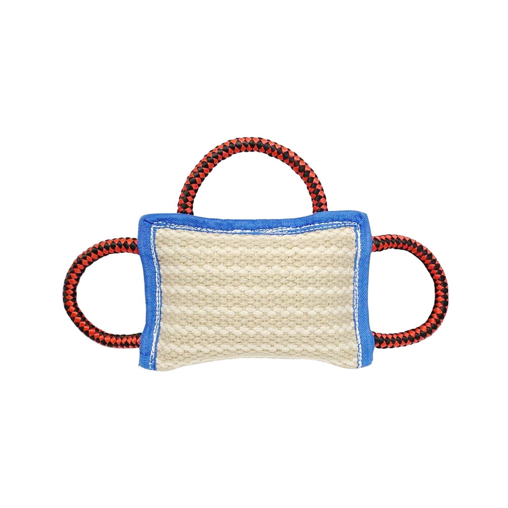 Pet bite pillow Jute Dog Bite Pillow Dogs Training Playing Toys Pet