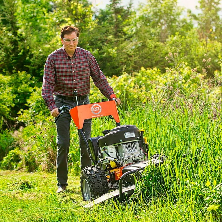 Dr Power Equipment 34 In 22Hp Walk Behind Field And Brush Mower Walmart