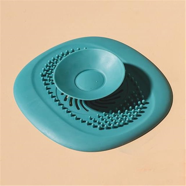 Fiudx Filtro Antiobstrucción para Fregadero, Función Desodorante, Tamaño Universal, Silicona Lavable de Grado Alimenticio, Evita La Acumulación de Pelos y Restos de Comida, Apto para Cocina, Baño y L