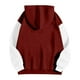 thumbnail image 4 of Pantalones deportivos para mujer,Sudadera con capucha de lunares, jersey informal para mujer, top de poliéster de manga larga, corte holgado para usar en casa, sopatenor, 4 of 8