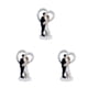 thumbnail image 5 of Billuyoard Muñecos para decoración de pasteles, figurita para novia y novio, soporte para manualidades de boda, estatua para pareja de Type1 NO1, 5 of 6