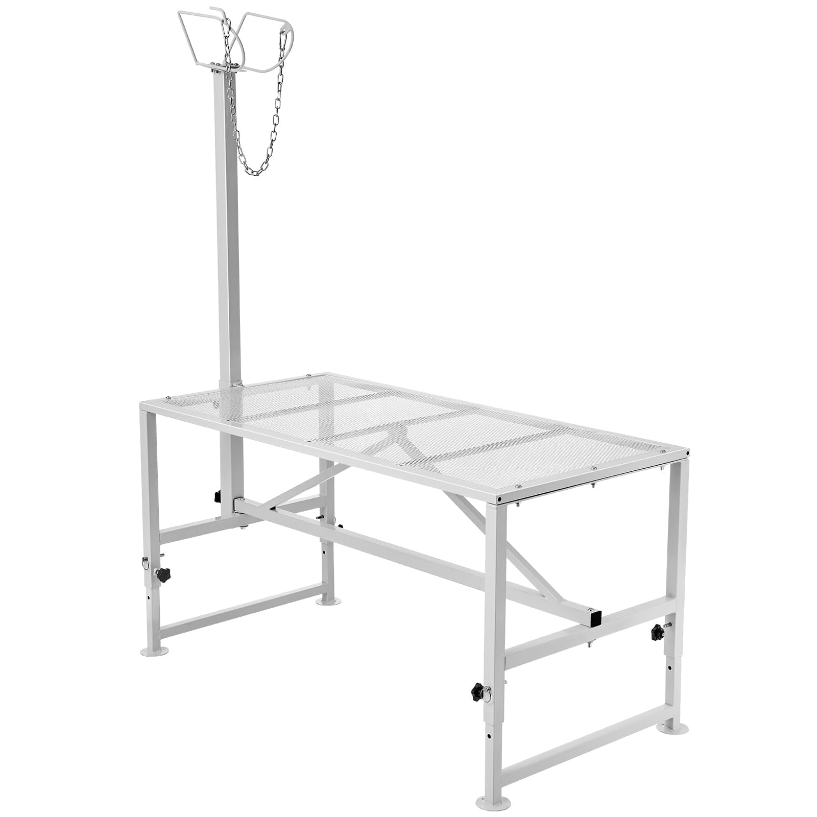 Fenbeli Goat Trimming Stand with Feed Bin, 600 lbs Capacity