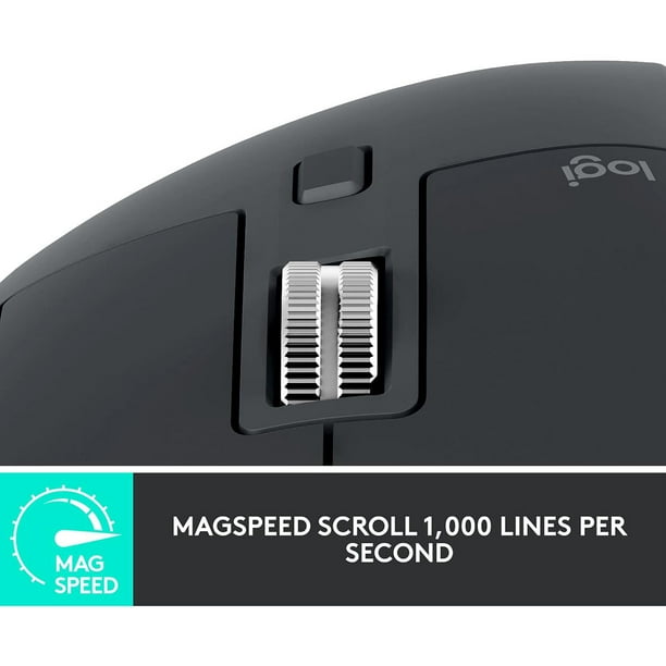 Logitech MX Master 3S Wireless Mouse for Business, Graphite