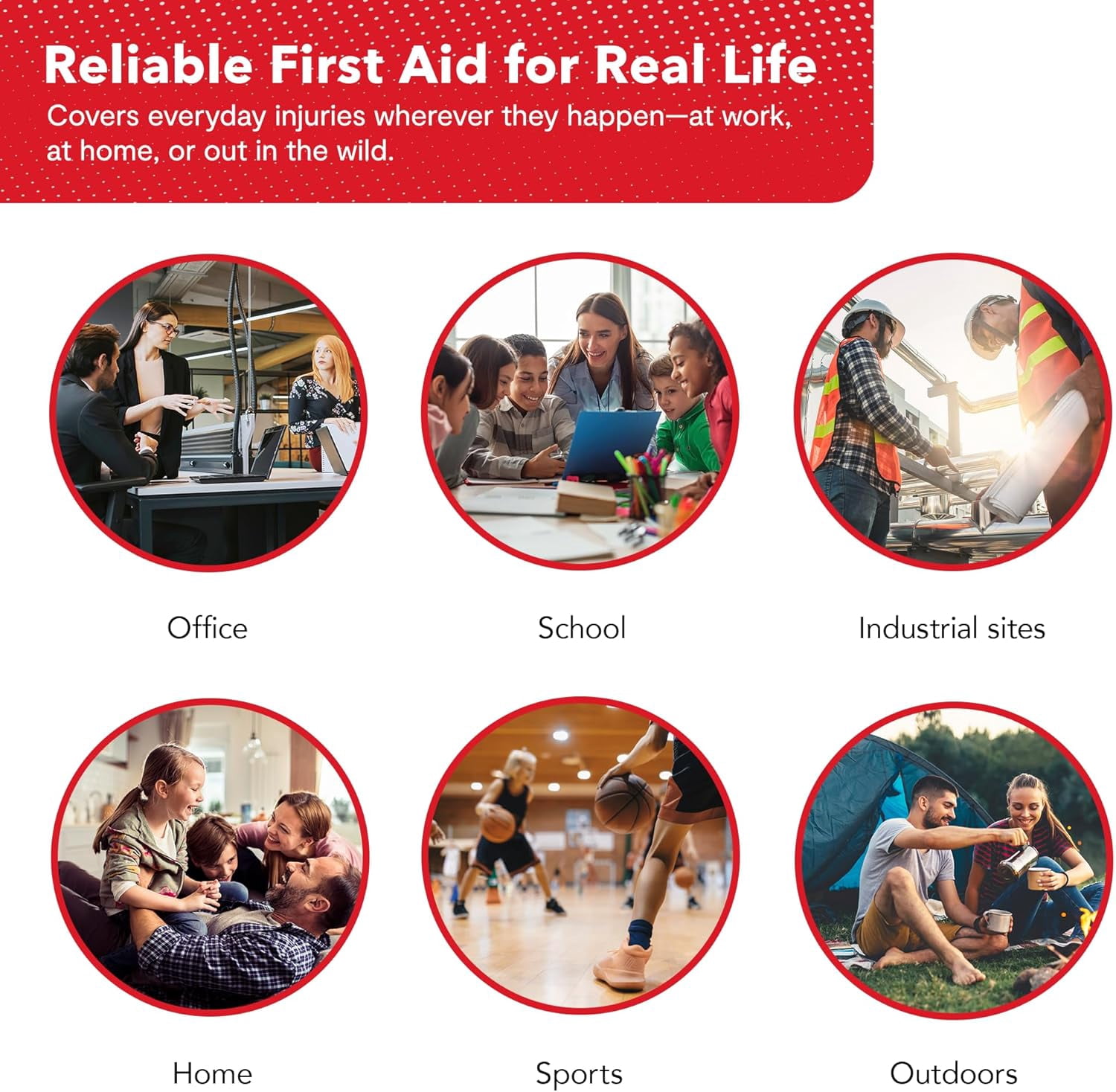 2-in-1 First Aid Kit for Car, Travel & Home, Businesses - Bonus Mini Kit for Medical Emergency Aid, Survival, Camping - FSA & HSA Eligible - 348 Pcs, Large Hardcase FAK
