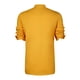 thumbnail image 4 of Camisas s Para Hombre Interior Camisas de vestir para hombre Camisa informal con botones de manga larga y corta con cuello de banda ajustada (Yellow, 3XL), 4 of 7