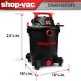 thumbnail image 4 of ShopVac 10 Gallon 6.0PHP Wet Dry Vac, 4 of 14