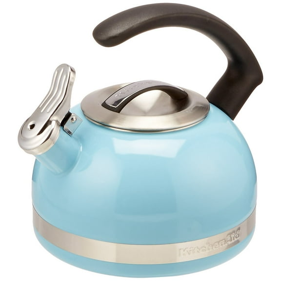 KitchenAid KTEN20CBEU 2.0-Quart Kettle with C Handle and Trim Band - Cameo Blue