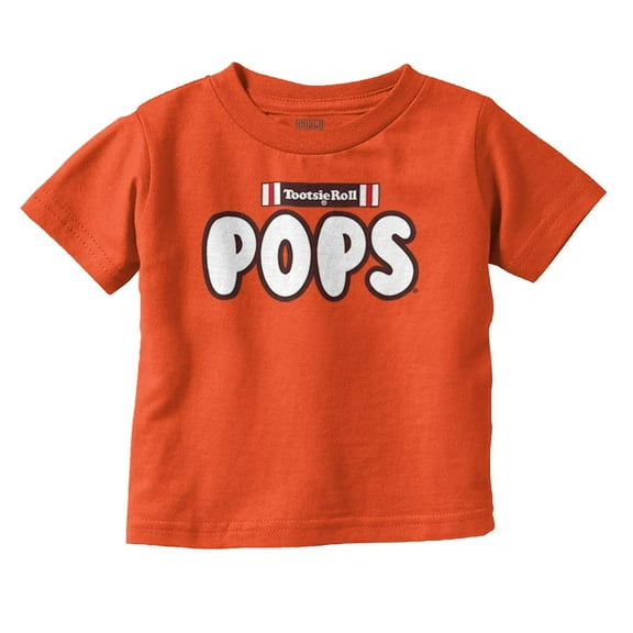Tootsie Roll Pop Retro Lollipops Logo Toddler Boy Girl T Shirt Infant Toddler Brisco Brands 12M