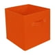 thumbnail image 5 of Cubo de almacenamiento plegable, cesta abierta, cesto de ropa plegable para la familia naranja, 5 of 9