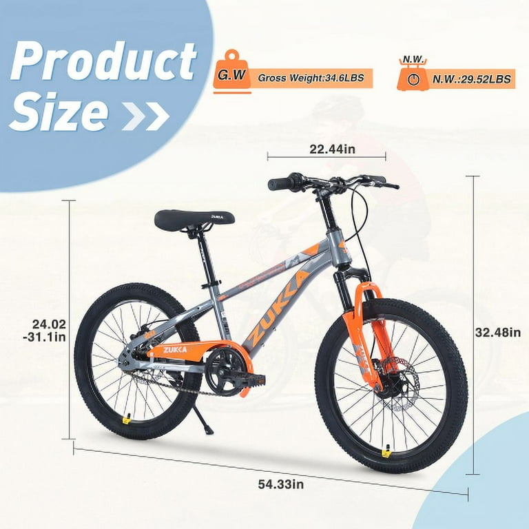 Mountain Bike 20 Inch MTB for Boys and Girls Age 7 10 Years Multiple Colors Walmart