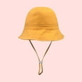 thumbnail image 2 of RMGVDSD Summer Baby Sun Hat Kids Baby Girls Boy Toddler Solid Outdoor Adjustable Bucket Sun Beach Hat Lightweight Sun Hats, 2 of 3
