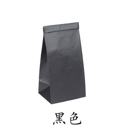 Greenadscape Black Kraft Laminated Car Vomit Bags for Travel and Outdoor Events 10-Pack Disposable Motion Sickness Bags