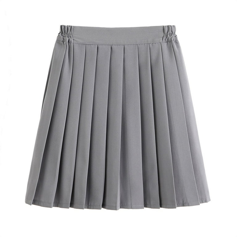 NECHOLOGY Black Skirts for Women Knee Length Women Fashion Skirts