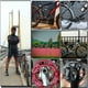 thumbnail image 4 of Chainset de bicicleta Bicicleta redonda Cerro de bicicleta Cadena de rueda de aluminio reemplazable Aleación de aluminio Anti-gota Ligero Peso Ciclismo Diente Placa Individual Rojo 34T Eigraketly OD003273-06, 4 of 7