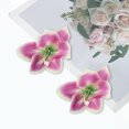 thumbnail image 5 of Unique Bargains 2 Pcs Duckbill Clip Simulated Flower Hair Clips for Women Pink Purple, 5 of 5