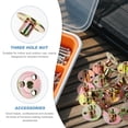 thumbnail image 4 of OUNONA 20Pcs Threaded Insert Nuts Iron for Fastening Nut Installation on Wooden Furniture, 4 of 7