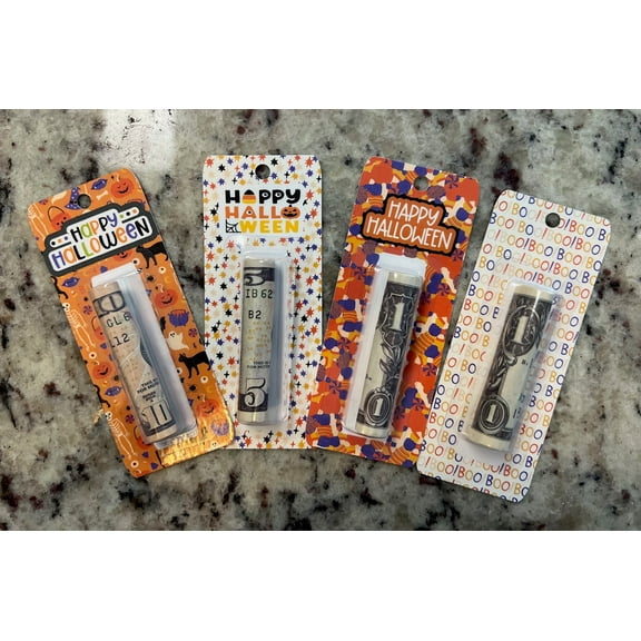 Halloween Mini Money Card Holders (Set of 4)