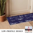 thumbnail image 3 of Math Equations Engineering Diagrams Navy Pattern Door Rugs,Washable Non Slip Door Mats Indoor,Decorative Door Mats,Entry Mat Indoor for Entrance,Bedroom,Kitchen,Bathroom,16"x47", 3 of 6