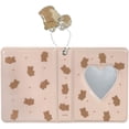 thumbnail image 3 of Czcpp- Album Photo Mini 3 Pouces, Classeur de Cartes en Forme de Cœur avec Pendentif 40 Pochettes (Ours beige), 3 of 4