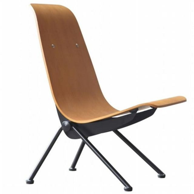 Fine Mod Imports FMI10103-walnut Scolta Dining Side Chair, Walnut
