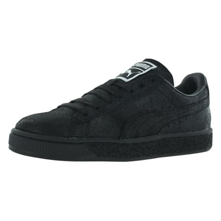 Puma Suede Classic Womens Shoes Size 6.5, Color: Black/Steel Grey