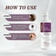 thumbnail image 3 of Brass-Free Purple Shampoo for Blonde, Silver, and Gray Hair, 100ml Salon-Quality Formula for Neutralizing Warm Tones, 3 of 5