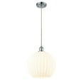thumbnail image 4 of Innovations Lighting - White Venetian - 1 Light Cord Hung Pendant In Modern, 4 of 7