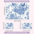 thumbnail image 2 of Netbook Skin Sticker Floral Decal Laptop Stickers Decal Notebook Skin Cover Universal Reusable Waterproop Notebook PC Art Personalized Protector Computer Tablet PC Universal 15×10.6In, 2 of 7