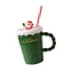 thumbnail image 5 of taza de cerámica,Taza de café de cerámica con tapa,regalo de Navidad,taza navideña taza de agua creativa taza navideña,Taza de desayuno,regalo,taza para beber bebidas,Taza de Verde, 5 of 9