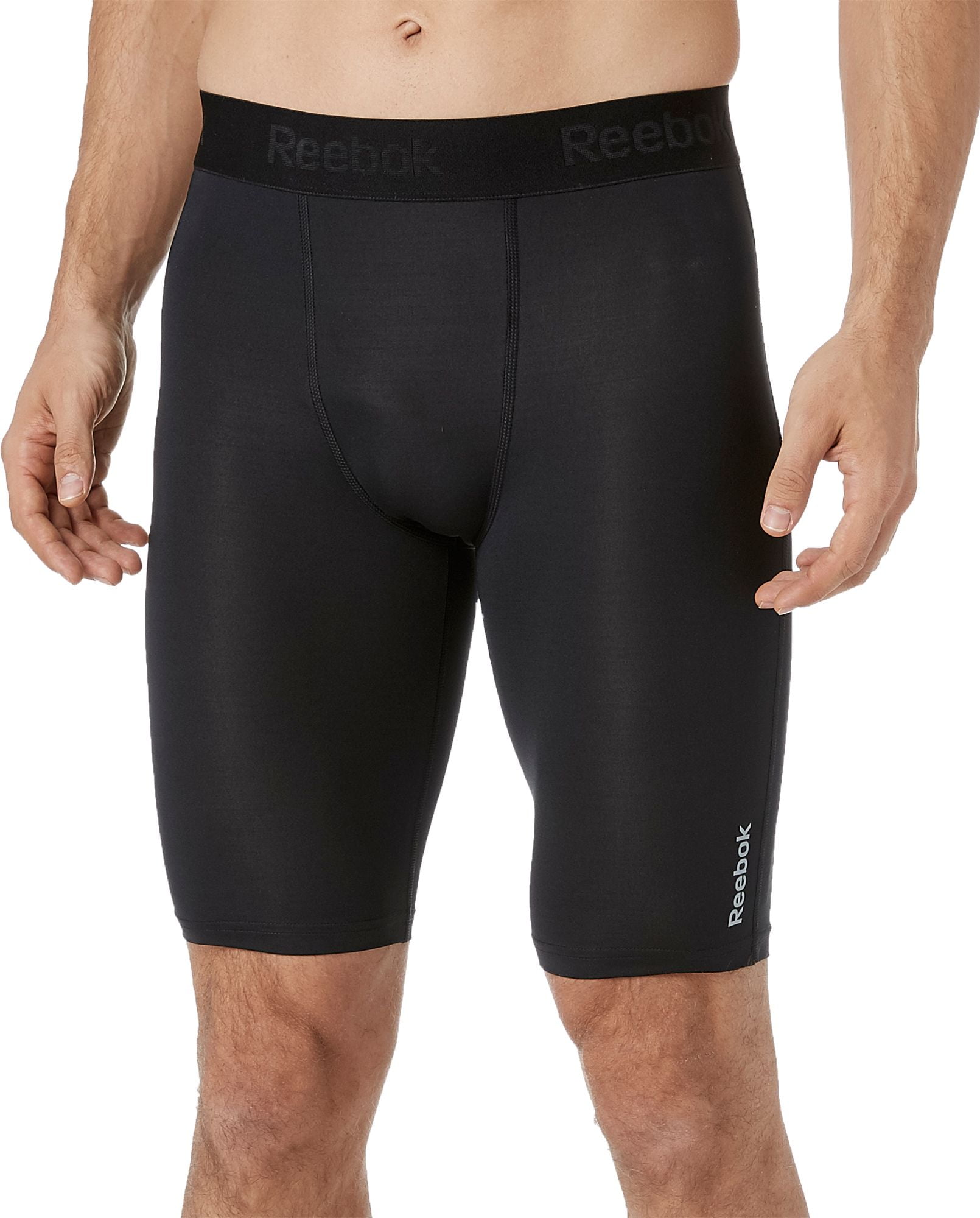 reebok mens compression shorts
