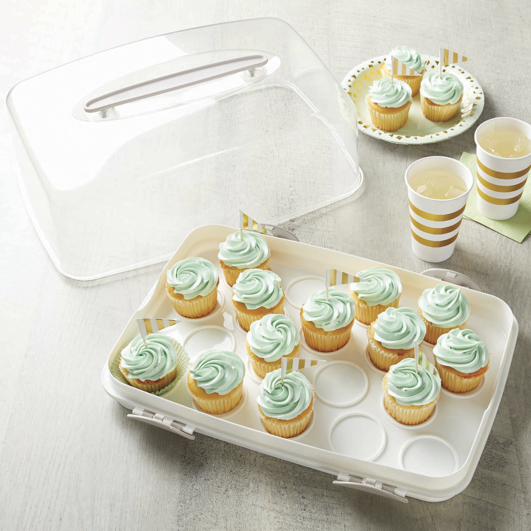 Food/Cake Holder - Rectangular Portable Baton Cake Carrier - Cake Box –  Eagles Picks