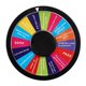 thumbnail image 4 of Ruleta de , divertida, compacta, reutilizable, de color, para carnaval, de mesa, portátil, regalo para juego de beber , de doble, 4 of 9