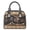 Brown and Black-Aztec Dachshund, variant on American Flag Tote Bag for Women, Tractor Print Top Handle Satchel Shoulder Bags Messenger Tote Bag Women, Casual Shoulder Handbags and Purses with Top Handle
