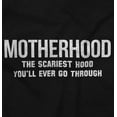 thumbnail image 2 of Motherhood the Scariest Hood Funny Women's Long Sleeve T Shirt Brisco Brands, 2 of 7