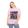 thumbnail image 4 of 'TRUMP RIDES FOR US. WE RIDE WITH HIM!-TSHIRT, 4 of 4
