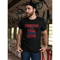 thumbnail image 2 of Intelligence Is Ability To Adapt To Change Science Quote Men Black T-Shirt, Male Medium, 2 of 4