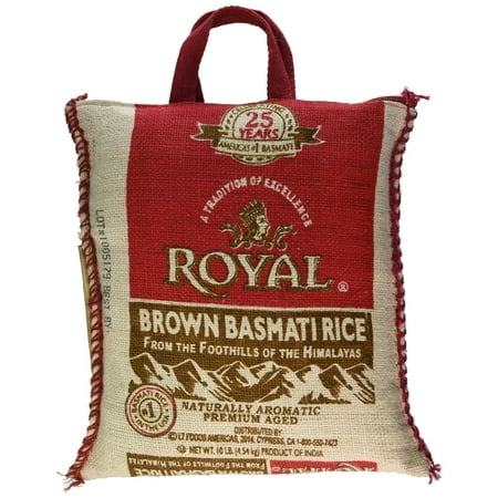 Royal Brown Basmati Rice, 10 Lb - $3/lb