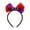 A, variant on Adult Cosplay Bowknot Shape Hairband Plastic Hair Hoop Makeup Masquerades Party Music Festivals Role Play Headpieces