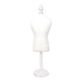 thumbnail image 1 of Soporte de exhibición de maniquí con forma de vestido de perro pequeño - Soporte de exhibición de cadena de joyería - Estante modelo de muñeca para ro blanco Sunnimix soporte de exhibición, 1 of 8